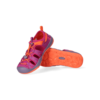 Moxie Older Kids Sandalen Purple Wine/Nasturtium