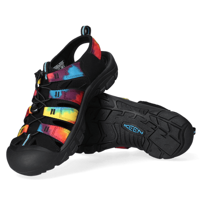 Newport Retro Heren Wandelsandalen Original Tie Dye