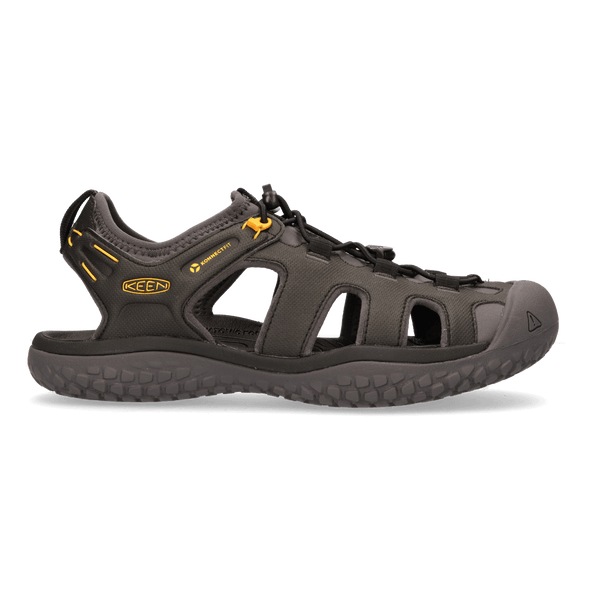 SOLR Heren Outdoor Sandalen Black/Gold SOLR Heren Outdoor Sandalen Black/Gold