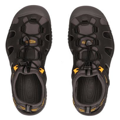 SOLR Heren Outdoor Sandalen Black/Gold