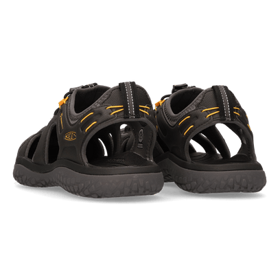 SOLR Heren Outdoor Sandalen Black/Gold
