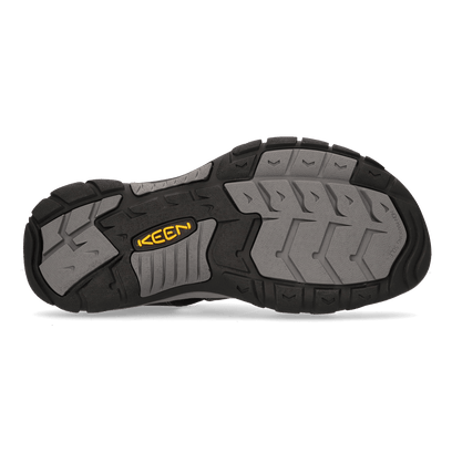 Newport Heren Wandelsandalen Black/Steel Grey