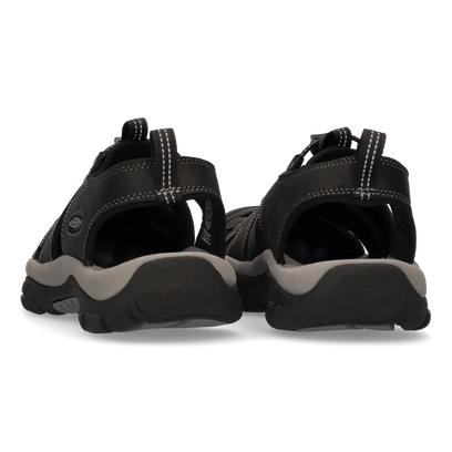 Newport Heren Wandelsandalen Black/Steel Grey