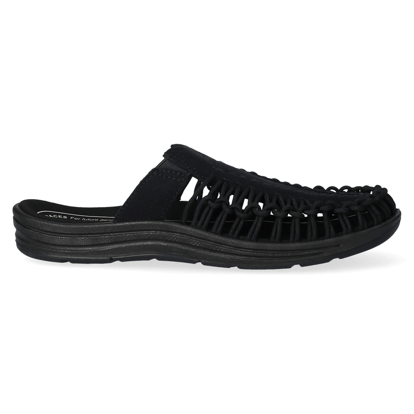 Uneek II Slide Heren Slippers Black/Black