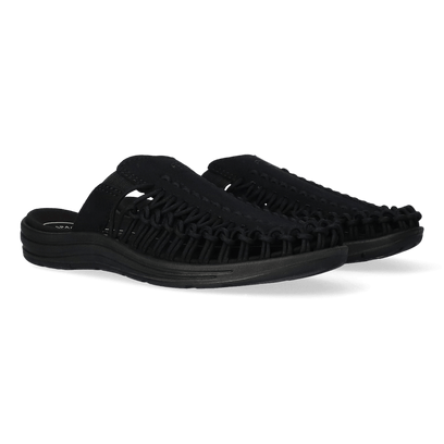 Uneek II Slide Dames Slippers Black/Plaza Taupe
