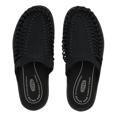 Uneek II Slide Dames Slippers Black/Plaza Taupe