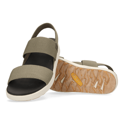 Elle Backstrap Dames Sandalen Dusty Olive