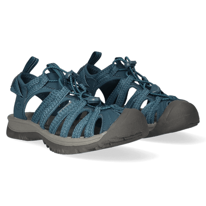Whisper Dames Wandelsandalen Smoke Blue