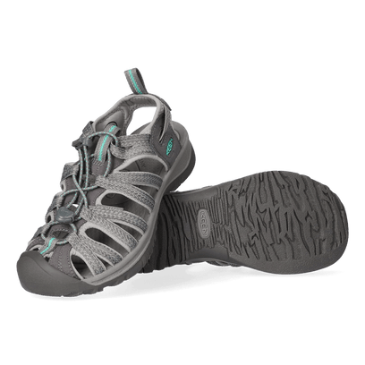 Whisper Dames Wandelsandalen Medium Grey/Peacock Green