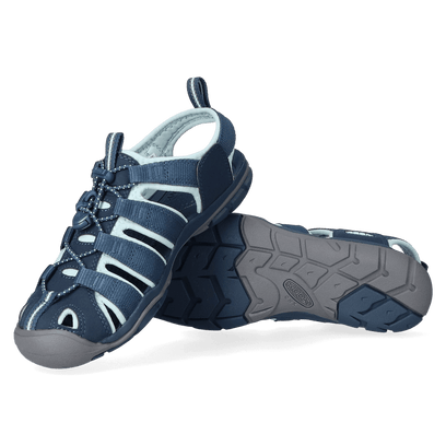 Clearwater Dames Wandelsandalen Navy/Blue Glow