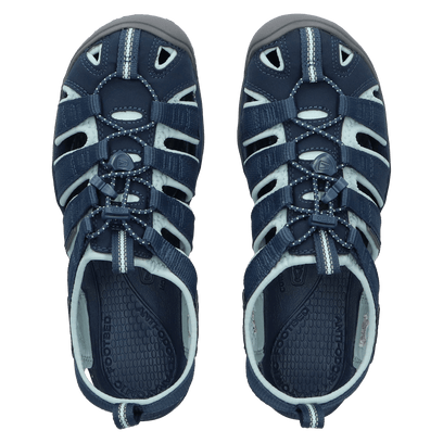 Clearwater Dames Wandelsandalen Navy/Blue Glow