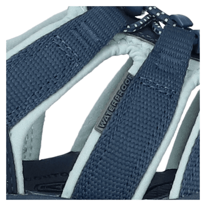 Clearwater Dames Wandelsandalen Navy/Blue Glow