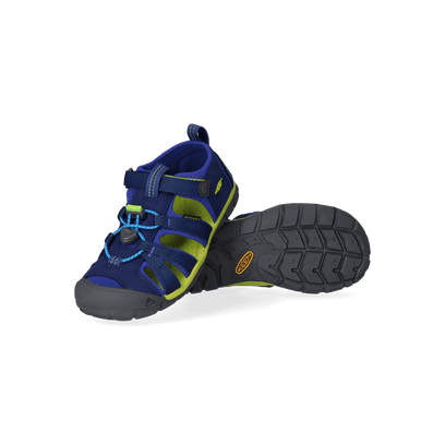 Seacamp II Older Kids Sandalen Blue Depths/Chartreuse