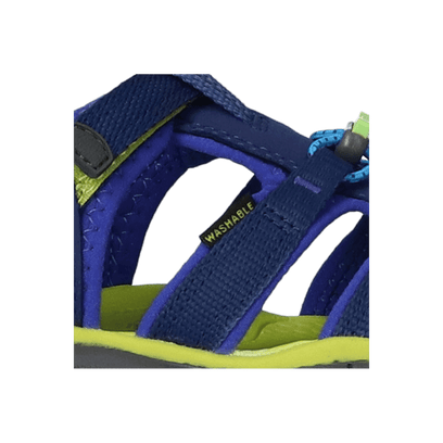 Seacamp II Older Kids Sandalen Blue Depths/Chartreuse