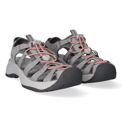 Astoria West Dames Wandelsandalen Grey/Coral