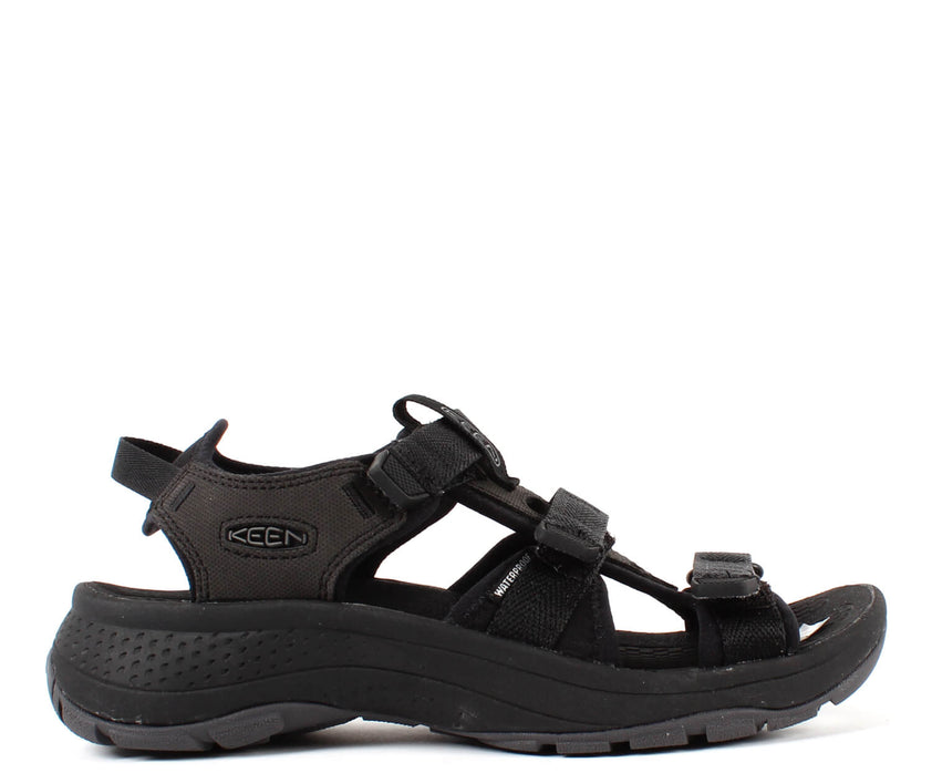 Astoria West Open-Toe Dames Wandelsandalen Black/Black