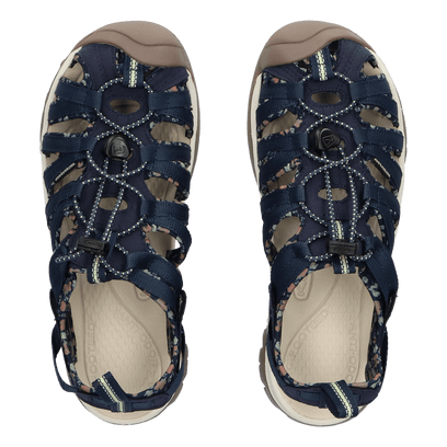 Whisper Dames Wandelsandalen Navy/Birch