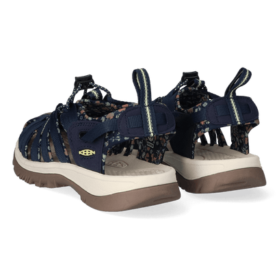 Whisper Dames Wandelsandalen Navy/Birch
