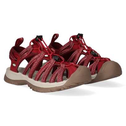 Whisper Dames Wandelsandalen Red Dahlia