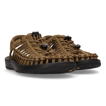 Uneek Heren Sandalen Dark Olive/Brown Sugar