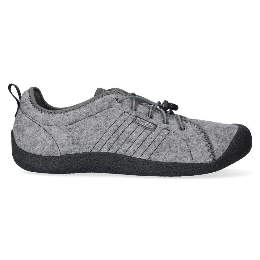 Howser Lace Heren Veterschoenen Grey Felt/Black