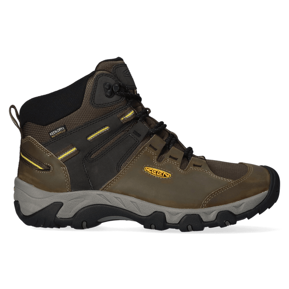 Steens Dames Bergschoenen Black Olive/KEEN Yellow Steens Dames Bergschoenen Black Olive/KEEN Yellow