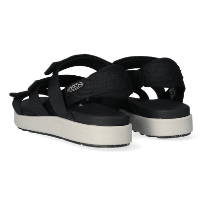 Elle Strappy Dames Sandalen Black/Vapor