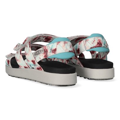 Elle Strappy Dames Sandalen Andorra/Tie Dye