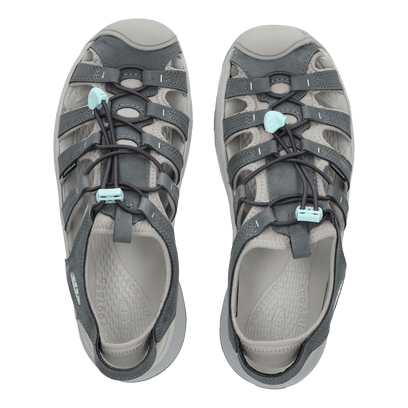 Astoria West Leather Dames Wandelsandalen Magnet/Vapor