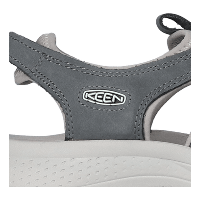 Astoria West Leather Dames Wandelsandalen Magnet/Vapor
