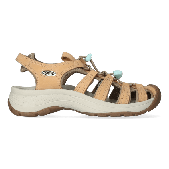 Astoria West Leather Dames Wandelsandalen Doe/Blue Glass Astoria West Leather Dames Wandelsandalen Doe/Blue Glass