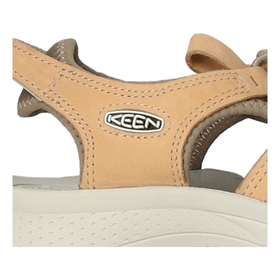 Astoria West Leather Dames Wandelsandalen Doe/Blue Glass