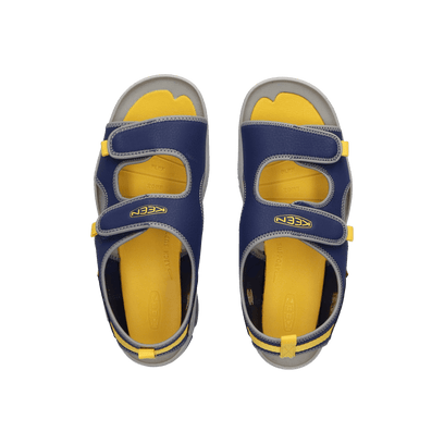 Knotch Creek Older Kids' Open-Toe Sandalen Blue Depths/Keen Yellow