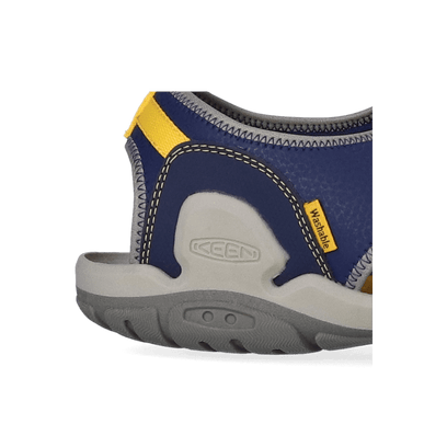 Knotch Creek Older Kids' Open-Toe Sandalen Blue Depths/Keen Yellow