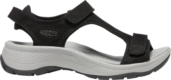 Astoria West T-Strap Dames Wandelsandalen Black Astoria West T-Strap Dames Wandelsandalen Black