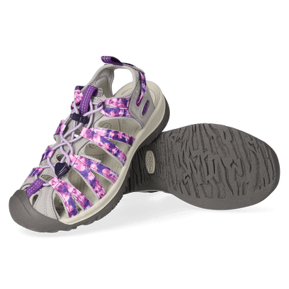 Whisper Dames Wandelsandalen Tie Dye/Vapor