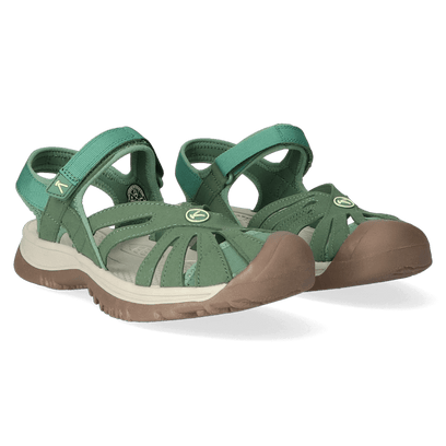 Rose Dames Sandalen Dark Ivy/Butterfly