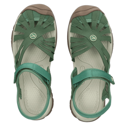 Rose Dames Sandalen Dark Ivy/Butterfly