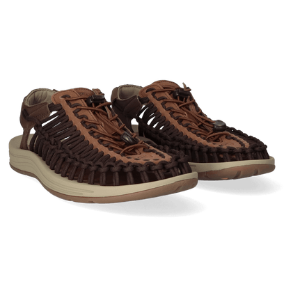 Uneek Heren Sandalen Coffee Bean/Bison