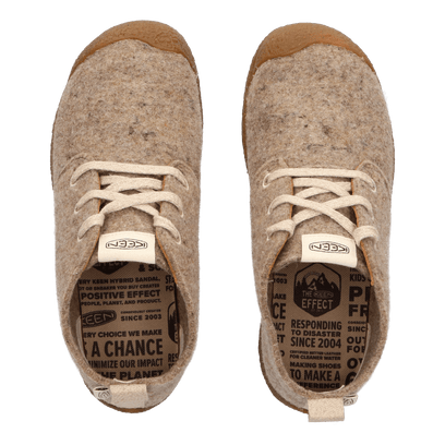 Mosey Dames Chukka Boots Taupe Felt/Birch