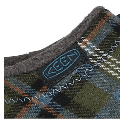 Howser III Slide Heren Slip-On Green Plaid/Black