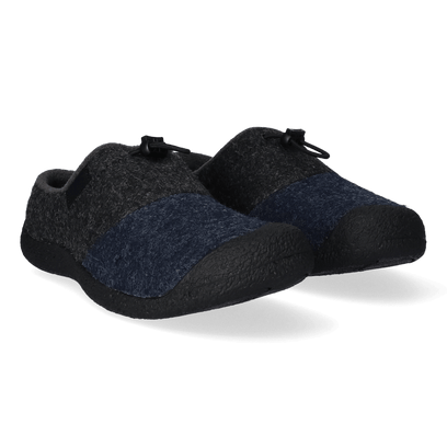Howser III Slide Heren Slip-On Black Iris Felt/Magnet