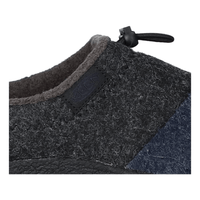Howser III Slide Heren Slip-On Black Iris Felt/Magnet