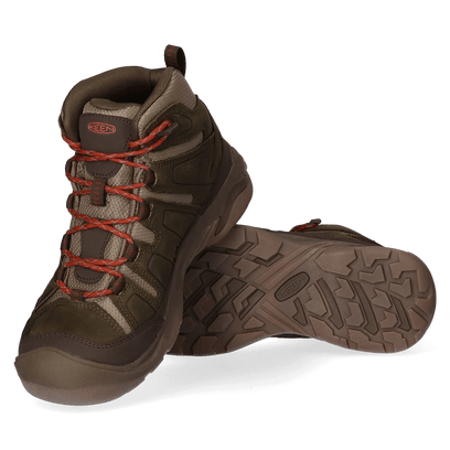 Circadia Mid Heren Wandelschoenen Dark Olive/Potters Clay