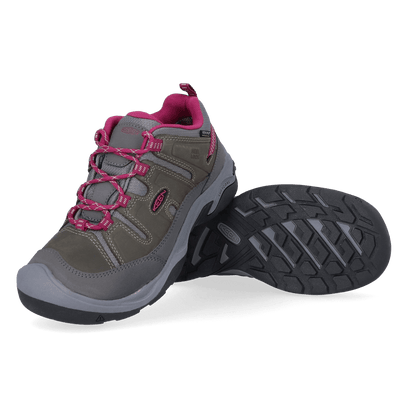 Circadia Dames Wandelschoenen Steel Grey/Boysenberry