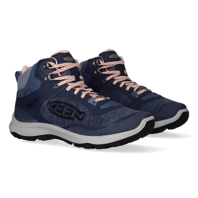 Terradora Flex Mid Dames Wandelschoenen Vintage Indigo/Peachy Keen