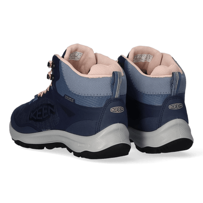 Terradora Flex Mid Dames Wandelschoenen Vintage Indigo/Peachy Keen