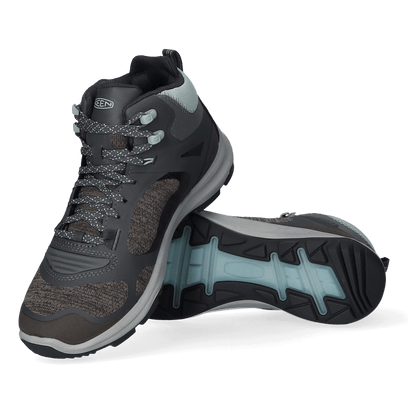 Terradora Flex Mid Dames Wandelschoenen Magnet/Cloud Blue