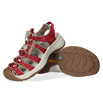 Astoria West Dames Wandelsandalen Merlot/Scarlet Ibis