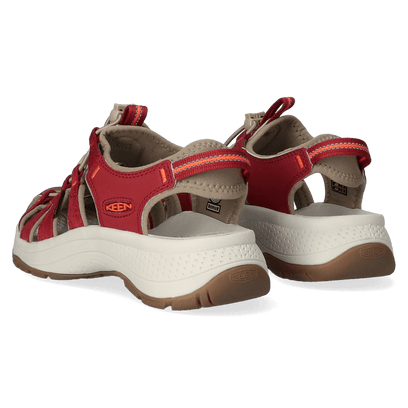 Astoria West Dames Wandelsandalen Merlot/Scarlet Ibis